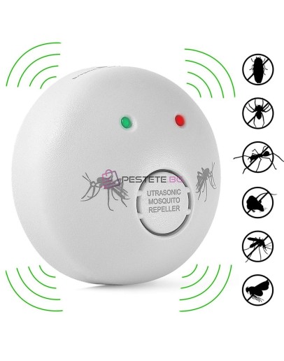 Ултразвуков уред против комари и мухи за контакт